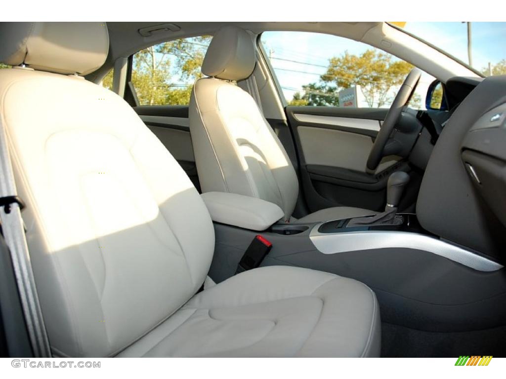Light Grey Interior 2009 Audi A4 3.2 quattro Sedan Photo #38177972