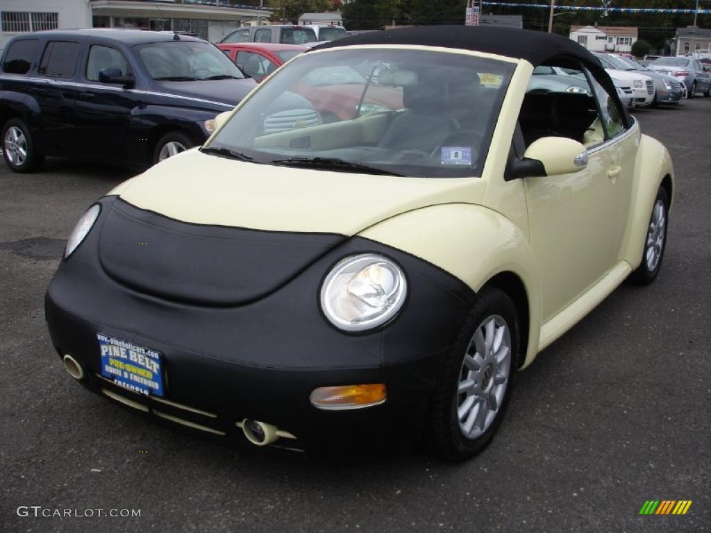 Mellow Yellow Volkswagen New Beetle