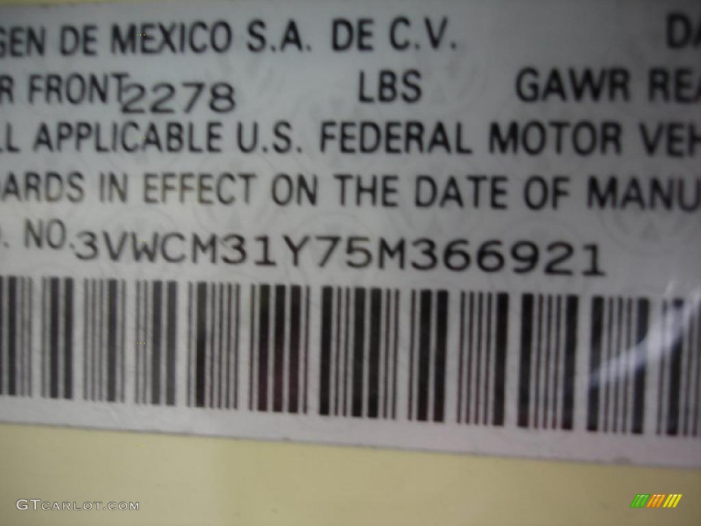 2005 New Beetle GLS Convertible - Mellow Yellow / Black photo #18