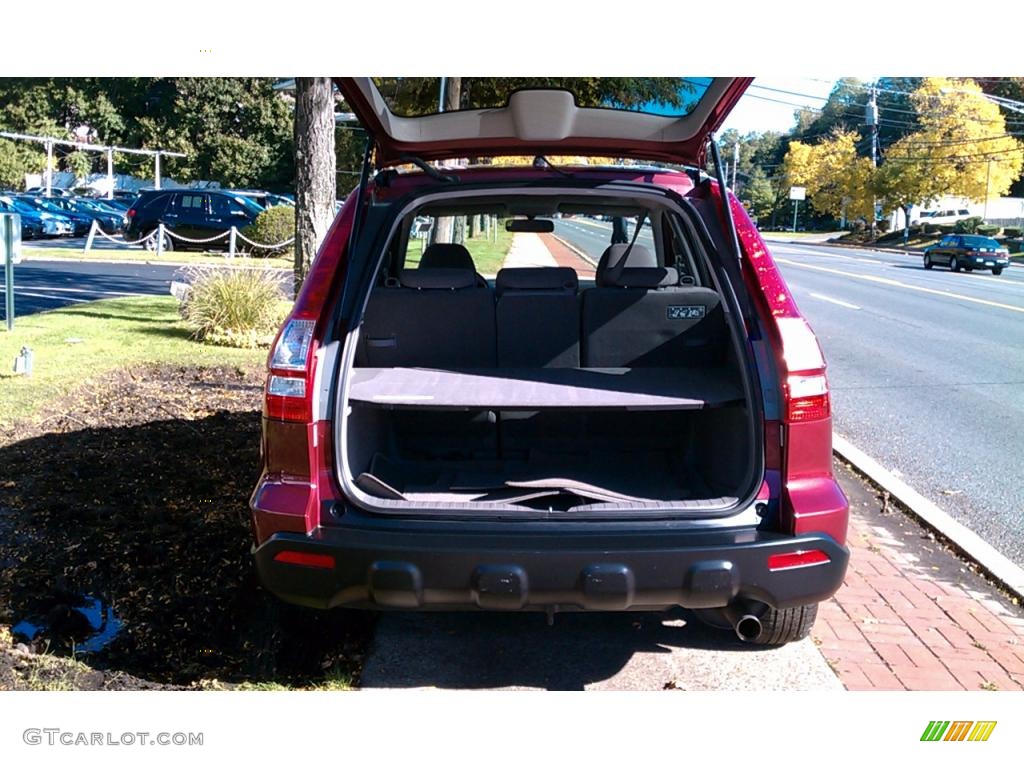 2009 CR-V EX 4WD - Tango Red Pearl / Gray photo #18