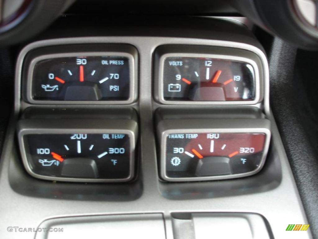 2010 Chevrolet Camaro SS/RS Coupe Gauges Photo #38179992