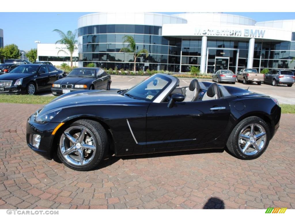2008 Sky Carbon Flash SE Roadster - Carbon Flash / Tan photo #2
