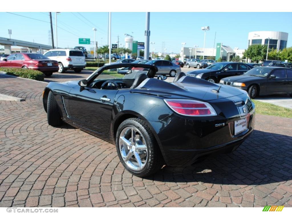 2008 Sky Carbon Flash SE Roadster - Carbon Flash / Tan photo #3