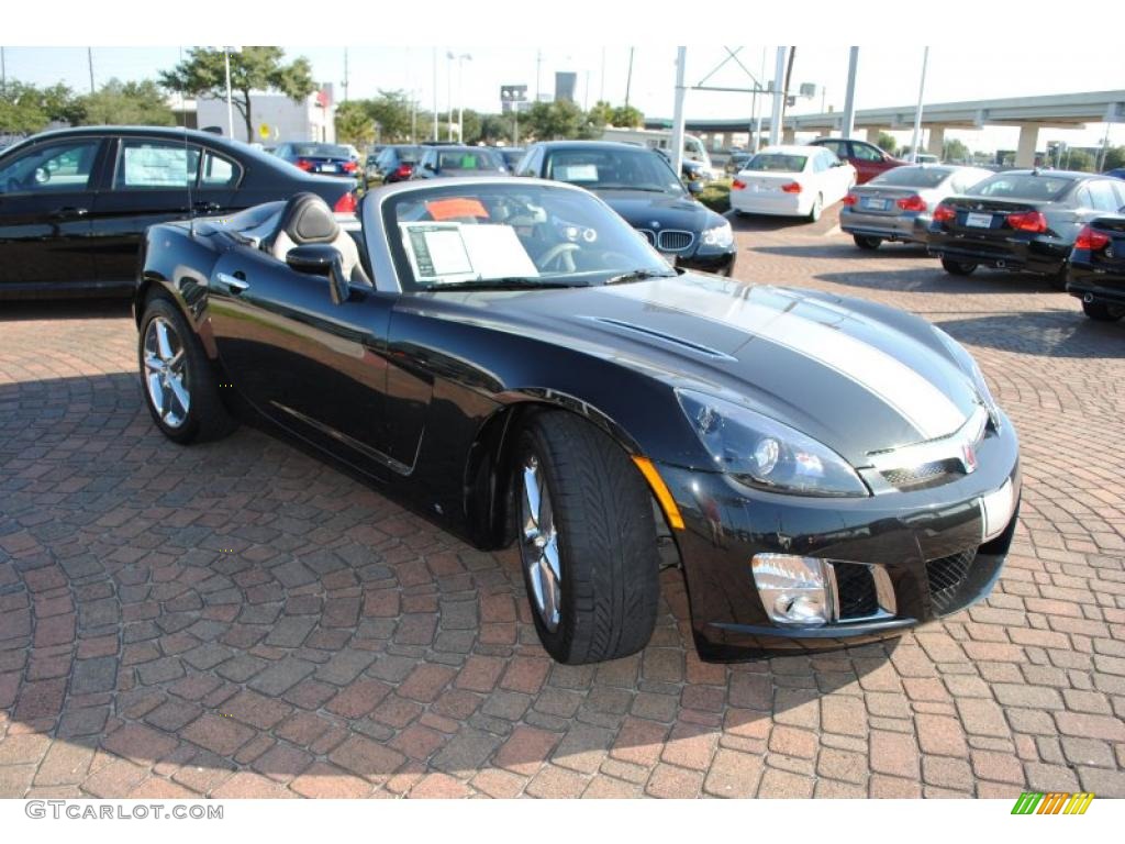 2008 Sky Carbon Flash SE Roadster - Carbon Flash / Tan photo #7
