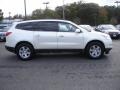2011 White Chevrolet Traverse LT  photo #4