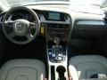 Light Gray 2010 Audi A4 2.0T quattro Sedan Dashboard