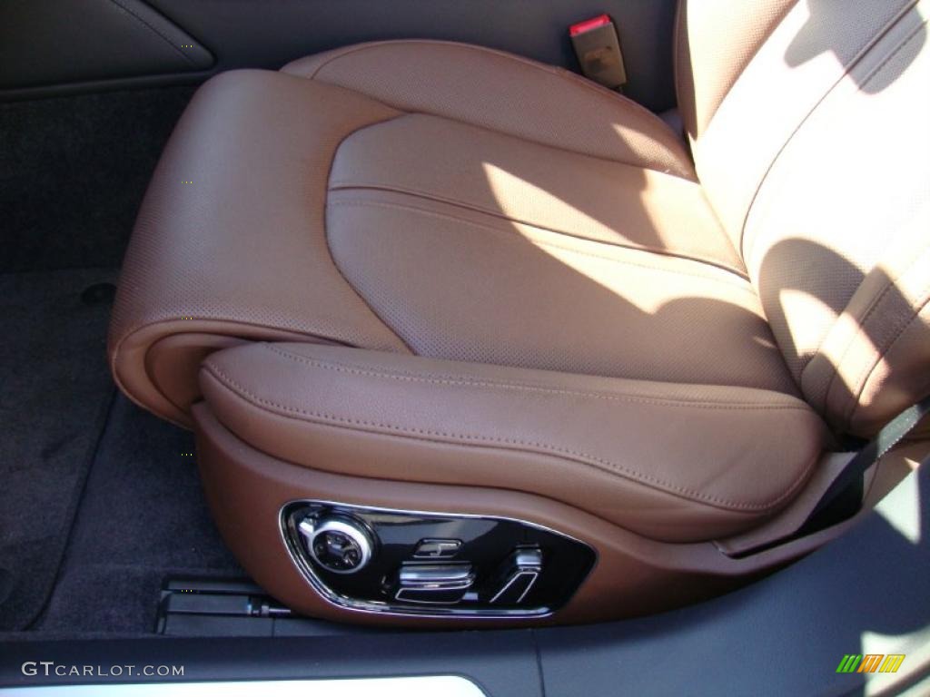 Nougat Brown Interior 2011 Audi A8 4.2 FSI quattro Photo #38182388