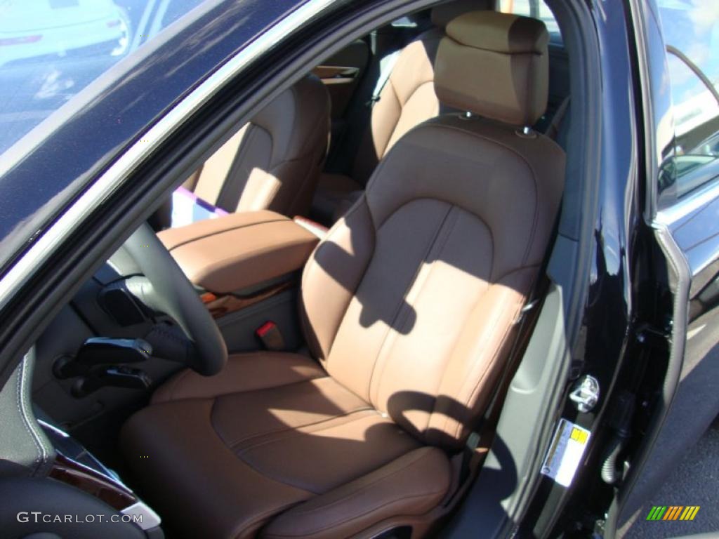 Nougat Brown Interior 2011 Audi A8 4.2 FSI quattro Photo #38182404