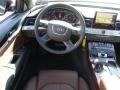 Nougat Brown Dashboard Photo for 2011 Audi A8 #38182584