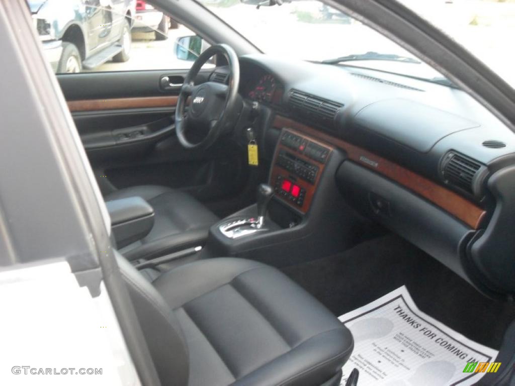 Onyx Interior 1999 Audi A4 2.8 quattro Sedan Photo #38182704