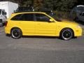 2003 Vivid Yellow Mazda Protege 5 Wagon  photo #8