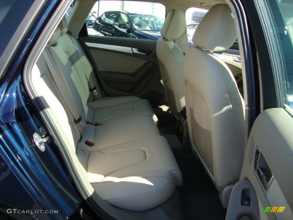 Cardamom Beige Interior 2011 Audi A4 2.0T quattro Avant Photo #38184292