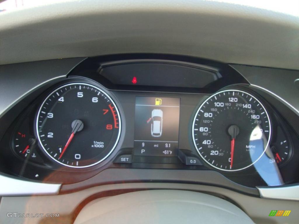 2011 Audi A4 2.0T quattro Avant Gauges Photo #38184512