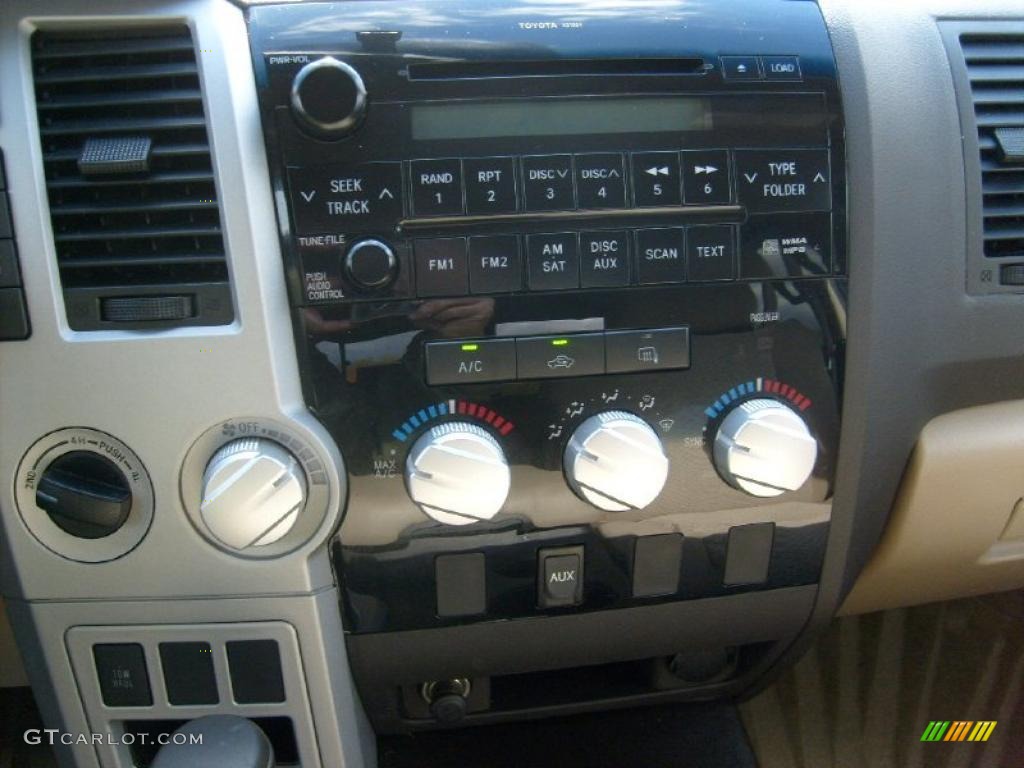 2008 Tundra SR5 Double Cab 4x4 - Pyrite Mica / Beige photo #14