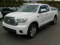 Super White 2010 Toyota Tundra Limited Double Cab 4x4 Exterior