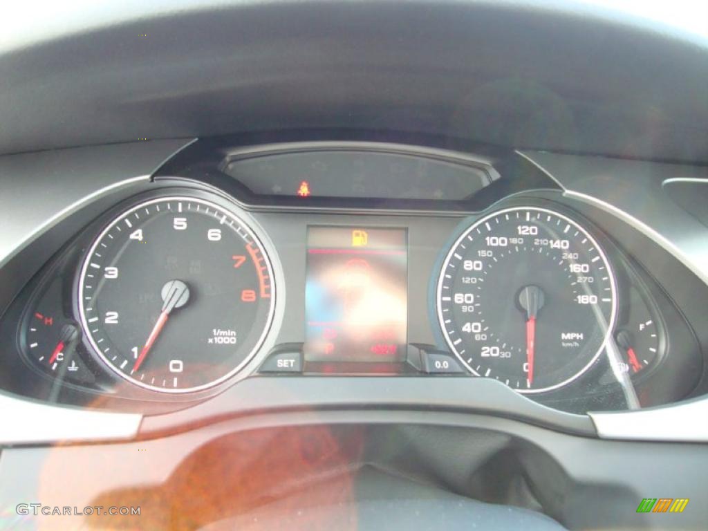 2011 Audi A4 2.0T quattro Sedan Gauges Photo #38185676