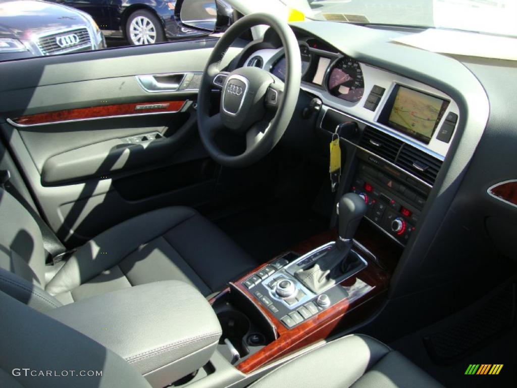 Black Interior 2011 Audi A6 3.0T quattro Sedan Photo #38186004