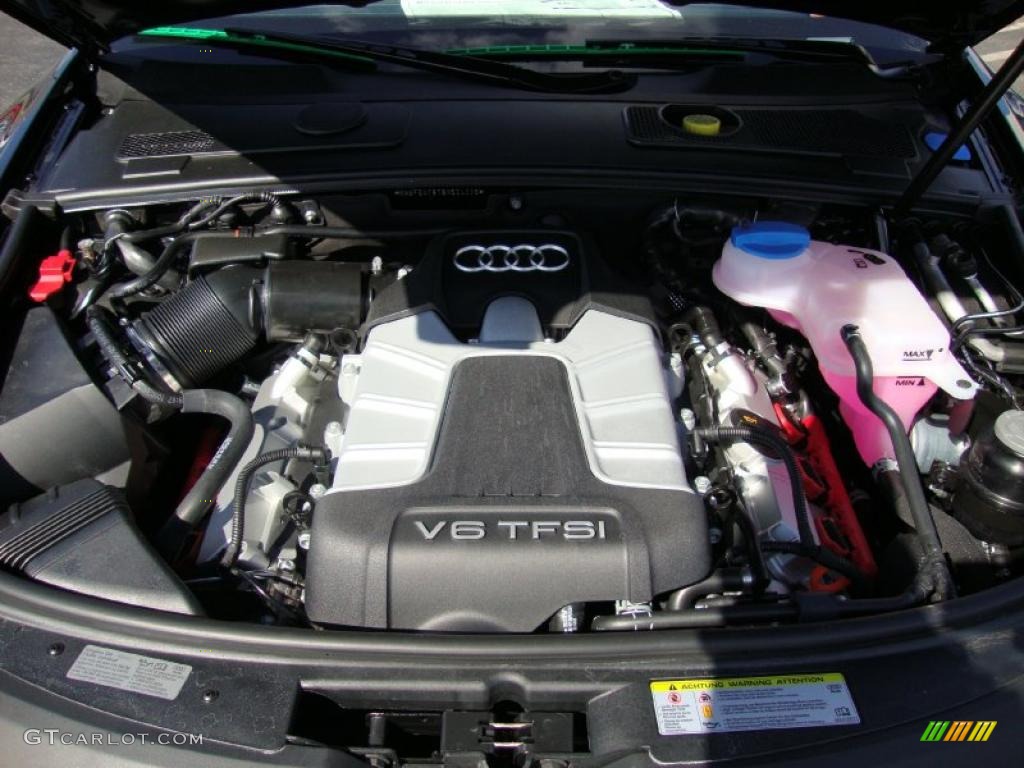 2011 Audi A6 3.0T quattro Sedan 3.0 Liter FSI Supercharged DOHC 24-Valve VVT V6 Engine Photo #38186156