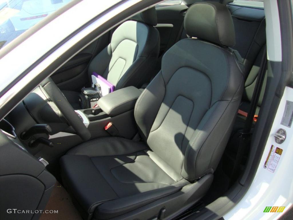 Black Interior 2011 Audi A5 2.0T quattro Coupe Photo #38186536