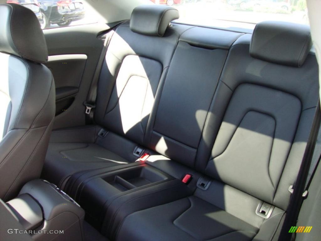Black Interior 2011 Audi A5 2.0T quattro Coupe Photo #38186632