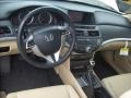 Ivory 2010 Honda Accord EX-L V6 Coupe Dashboard