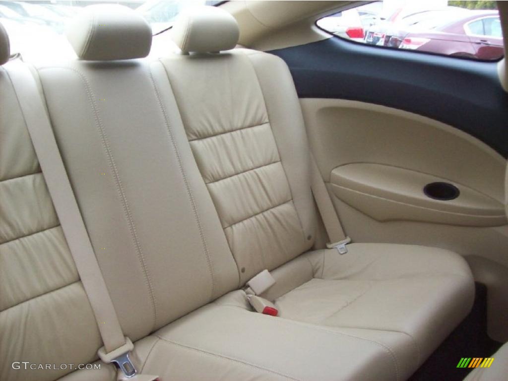 Ivory Interior 2010 Honda Accord EX-L V6 Coupe Photo #38187004