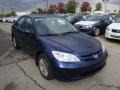 2005 Eternal Blue Pearl Honda Civic LX Sedan  photo #5