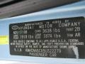 2009 Ice Blue Hyundai Accent GLS 4 Door  photo #19