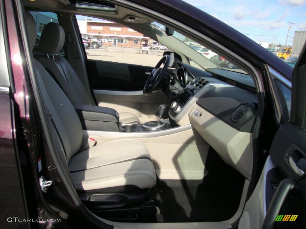 2007 CX-7 Grand Touring - Black Cherry Mica / Black photo #21