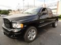 2005 Black Dodge Ram 1500 SLT Quad Cab 4x4  photo #1