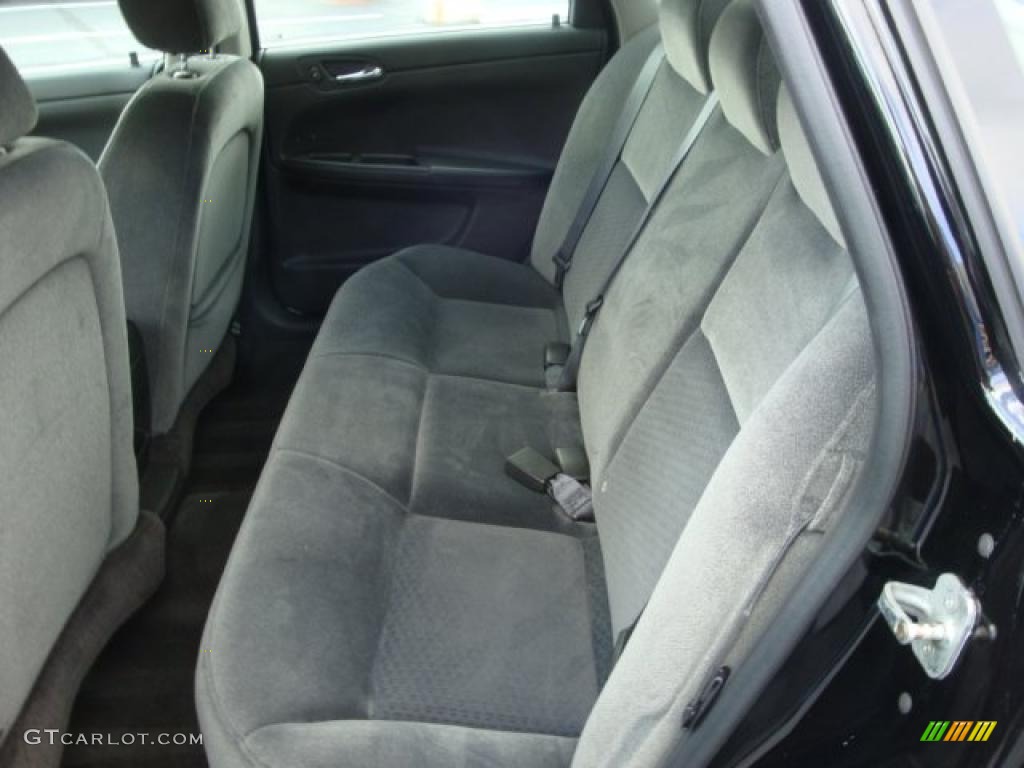 Ebony Black Interior 2007 Chevrolet Impala LS Photo #38190048