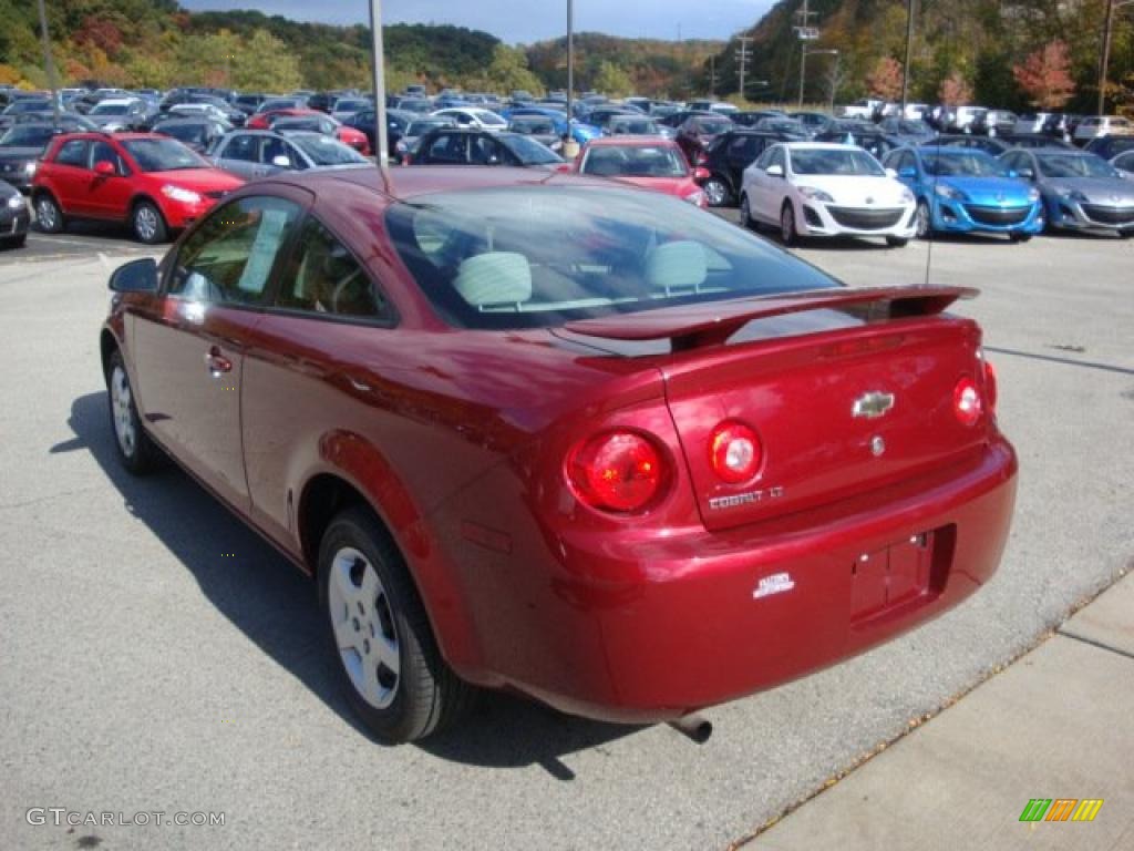 2007 Cobalt LT Coupe - Sport Red Tint Coat / Gray photo #4