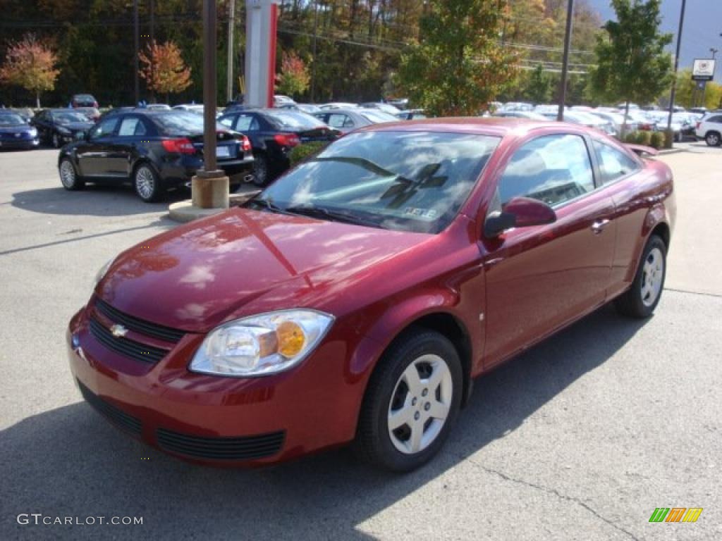 2007 Cobalt LT Coupe - Sport Red Tint Coat / Gray photo #5