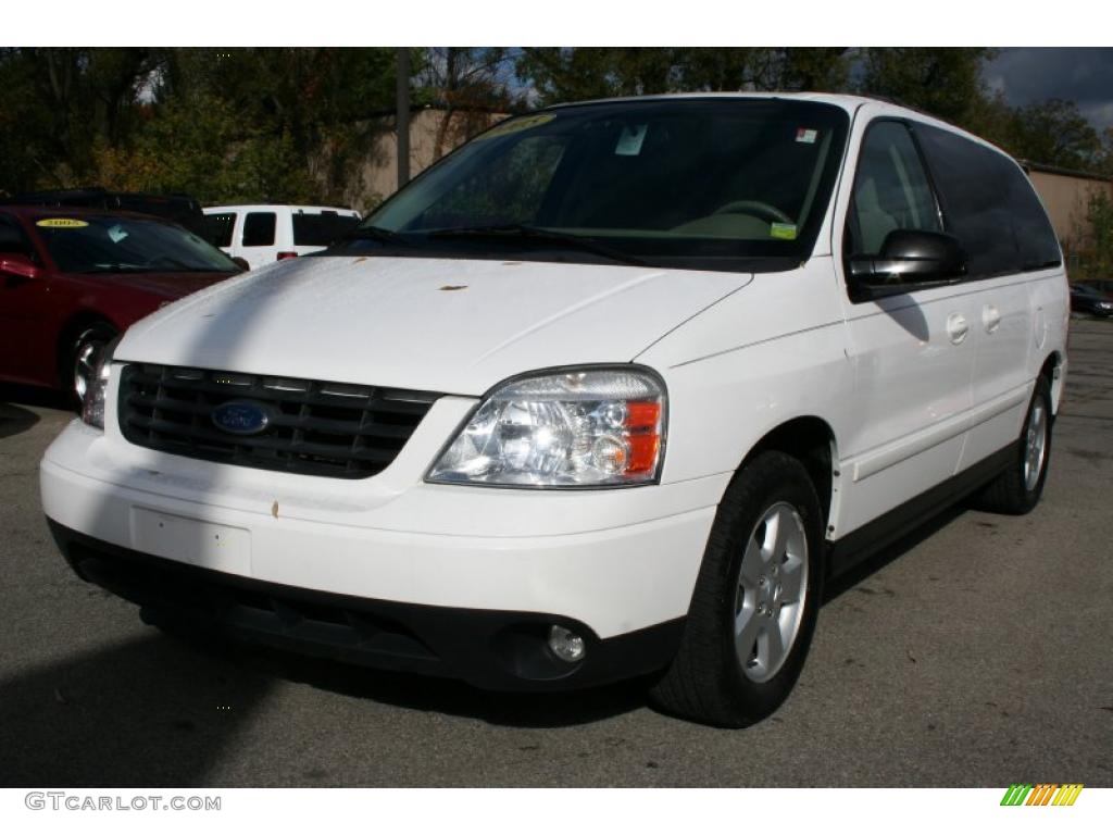 2005 Freestar SES - Vibrant White / Pebble Beige photo #1