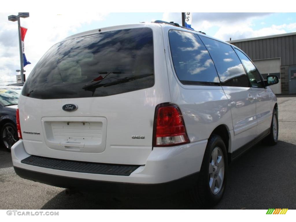 2005 Freestar SES - Vibrant White / Pebble Beige photo #20