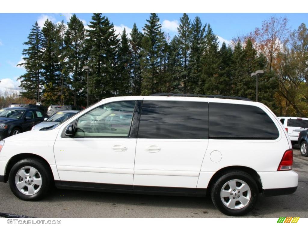 2005 Freestar SES - Vibrant White / Pebble Beige photo #21