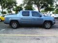 2007 Steel Blue Metallic Honda Ridgeline RTX  photo #2