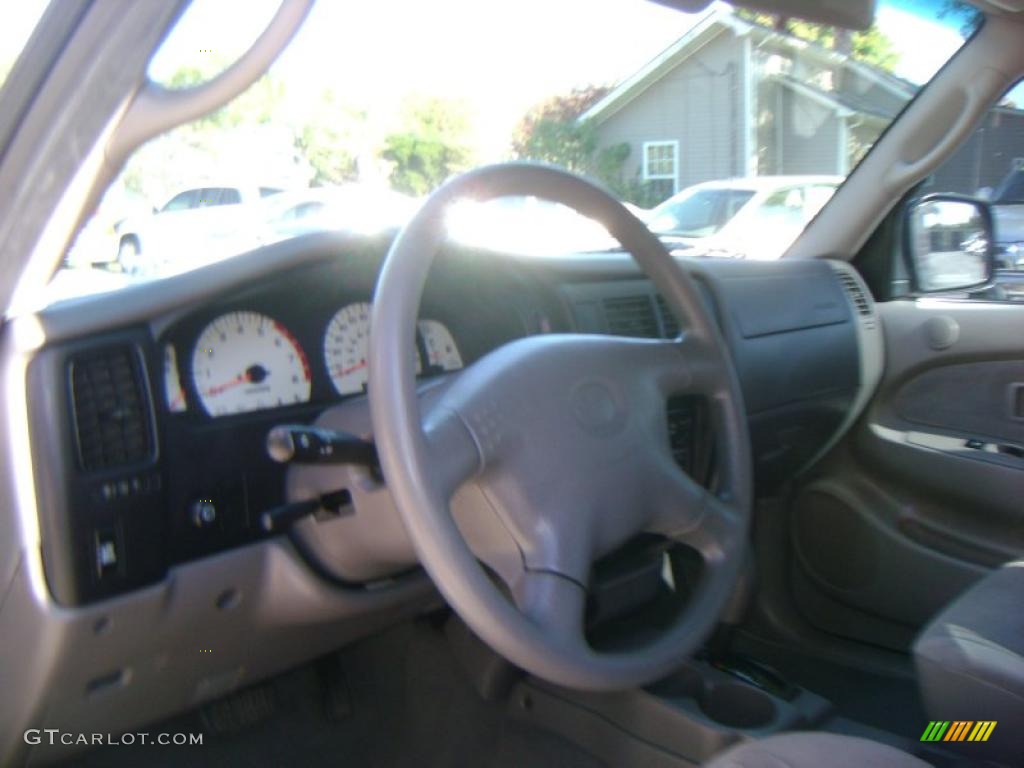 2004 Tacoma PreRunner TRD Double Cab - Black Sand Pearl / Charcoal photo #11