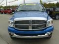 2008 Electric Blue Pearl Dodge Ram 1500 Big Horn Edition Quad Cab 4x4  photo #8