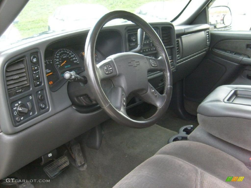 2003 Silverado 1500 Z71 Extended Cab 4x4 - Light Pewter Metallic / Dark Charcoal photo #11