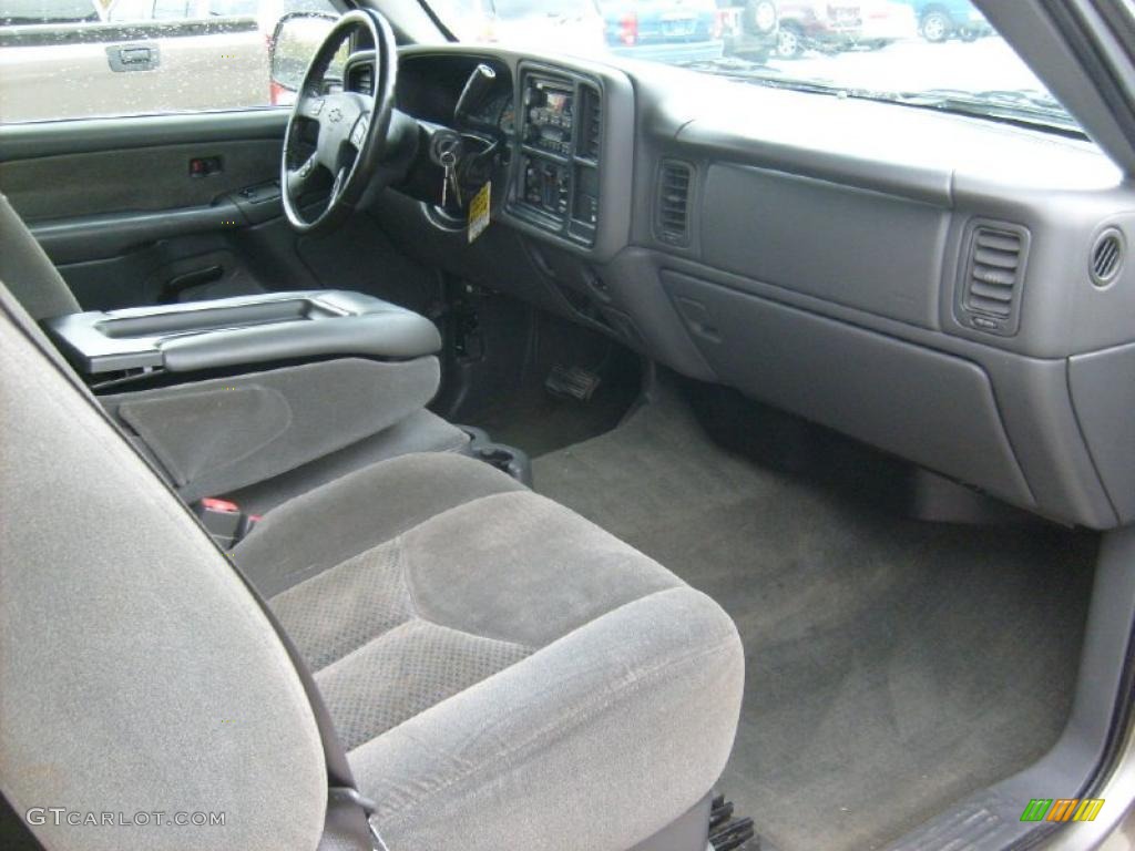 2003 Silverado 1500 Z71 Extended Cab 4x4 - Light Pewter Metallic / Dark Charcoal photo #18