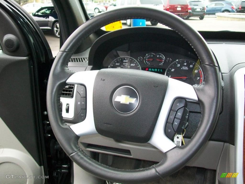 2008 Chevrolet Equinox LT AWD Light Gray Steering Wheel Photo #38197236