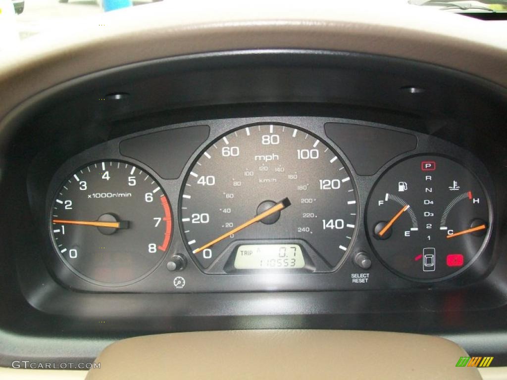 2000 Honda Accord SE Sedan Gauges Photo #38197508