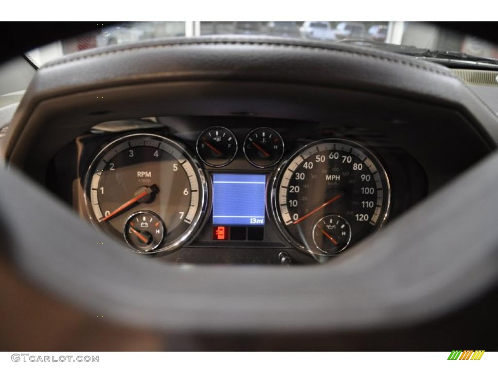 2011 Ram 1500 Laramie Crew Cab - Rugged Brown Pearl / Light Pebble Beige/Bark Brown photo #13