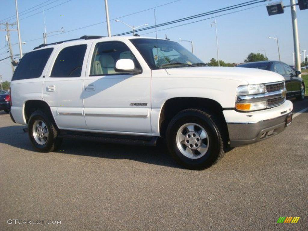 2003 Tahoe LT - Summit White / Tan/Neutral photo #7