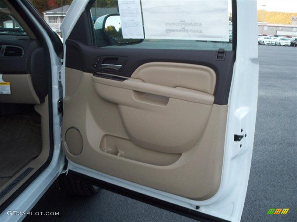 Cocoa/Light Cashmere Interior 2011 GMC Sierra 1500 Denali Crew Cab 4x4 Photo #38198588