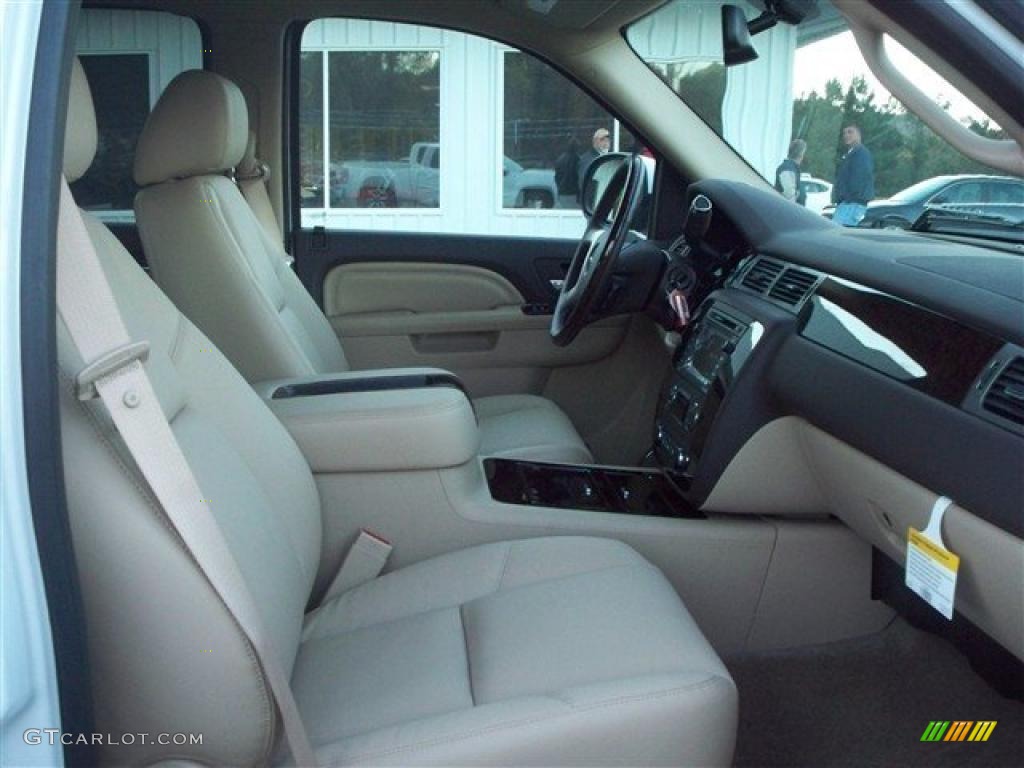 Cocoa/Light Cashmere Interior 2011 GMC Sierra 1500 Denali Crew Cab 4x4 Photo #38198604