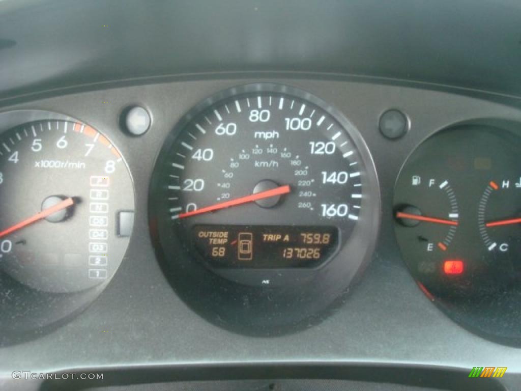 2002 Acura CL 3.2 Gauges Photo #38198880