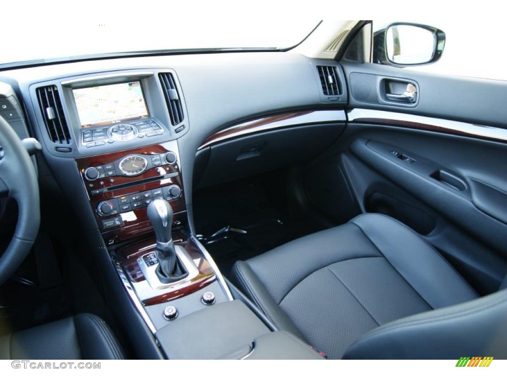 Graphite Interior 2011 Infiniti G 37 Journey Sedan Photo #38199628