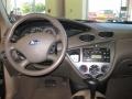 Medium Parchment 2002 Ford Focus ZTS Sedan Dashboard